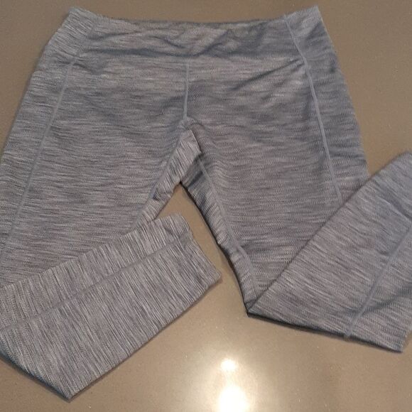 Mondetta Bluish Gray Yoga Pants with Pockets - Picture 1 of 10